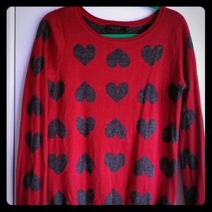 Heart sweater